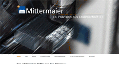 Desktop Screenshot of erich-mittermaier.de