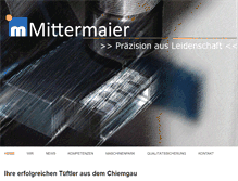 Tablet Screenshot of erich-mittermaier.de